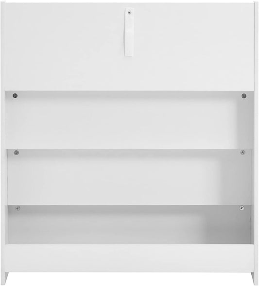 White 4-Tier Children Kids Bookcase