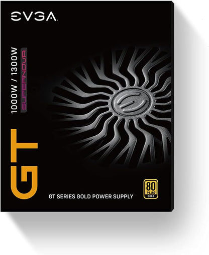 EVGA SuperNOVA 1000 GT, 80 Plus Gold 1000W, Fully Modular