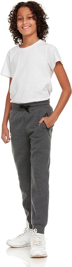 CHAMP 3Pk Boys Sweatpants Fleece Athletic Joggers