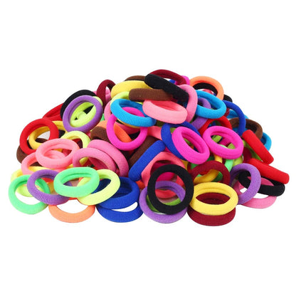 120 Pcs Baby Hair Ties, Cotton Toddler Hair Ties