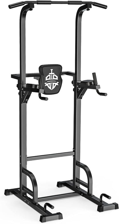 Sportsroyals Power Tower Dip Station Pull Up Bar