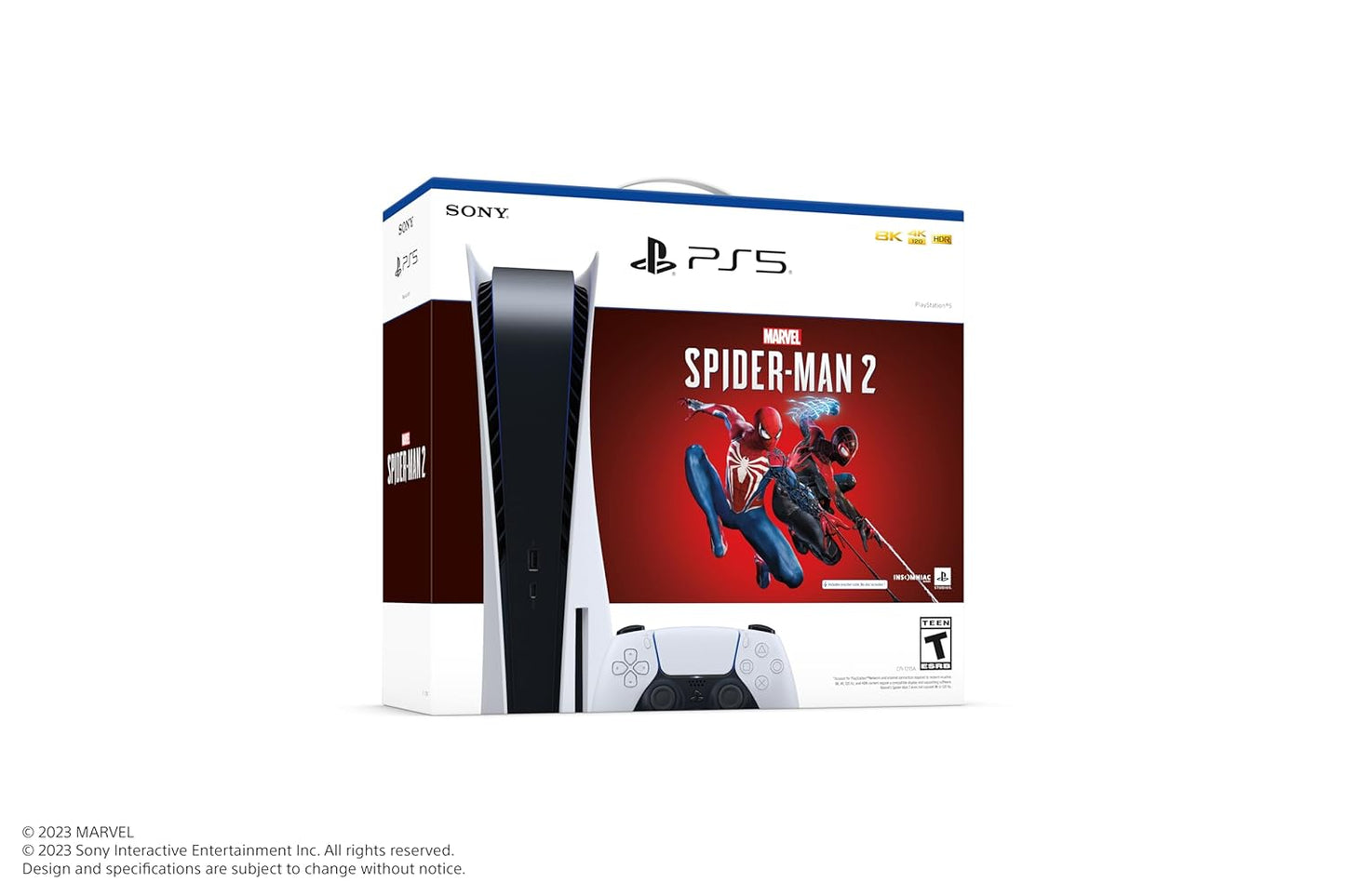 PlayStation®5 Console – Marvel’s Spider-Man 2 Bundle