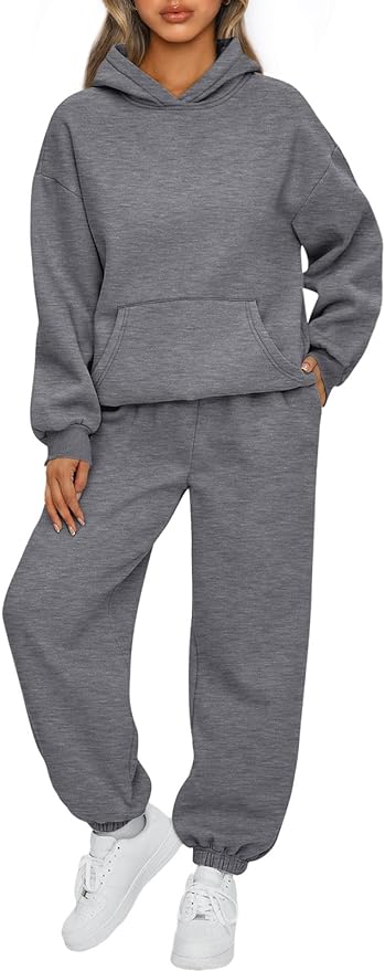 Womens 2 Piece Outfits Oversized Sweatsuit Fall Clothes