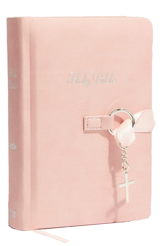 NKJV, Simply Charming Bible, Hardcover, Pink: Pink Edition