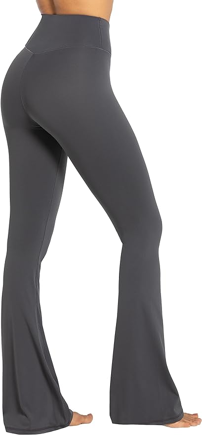 Sunzel Flare Leggings, Crossover Yoga Pants for Women with Tummy Control