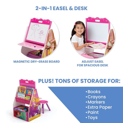 Delta Children Kids Easel and Play Station