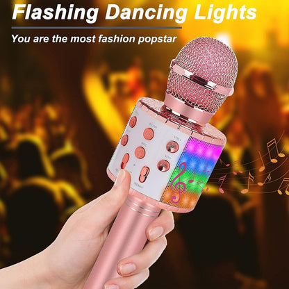 Portable Wireless Bluetooth Karaoke Mic