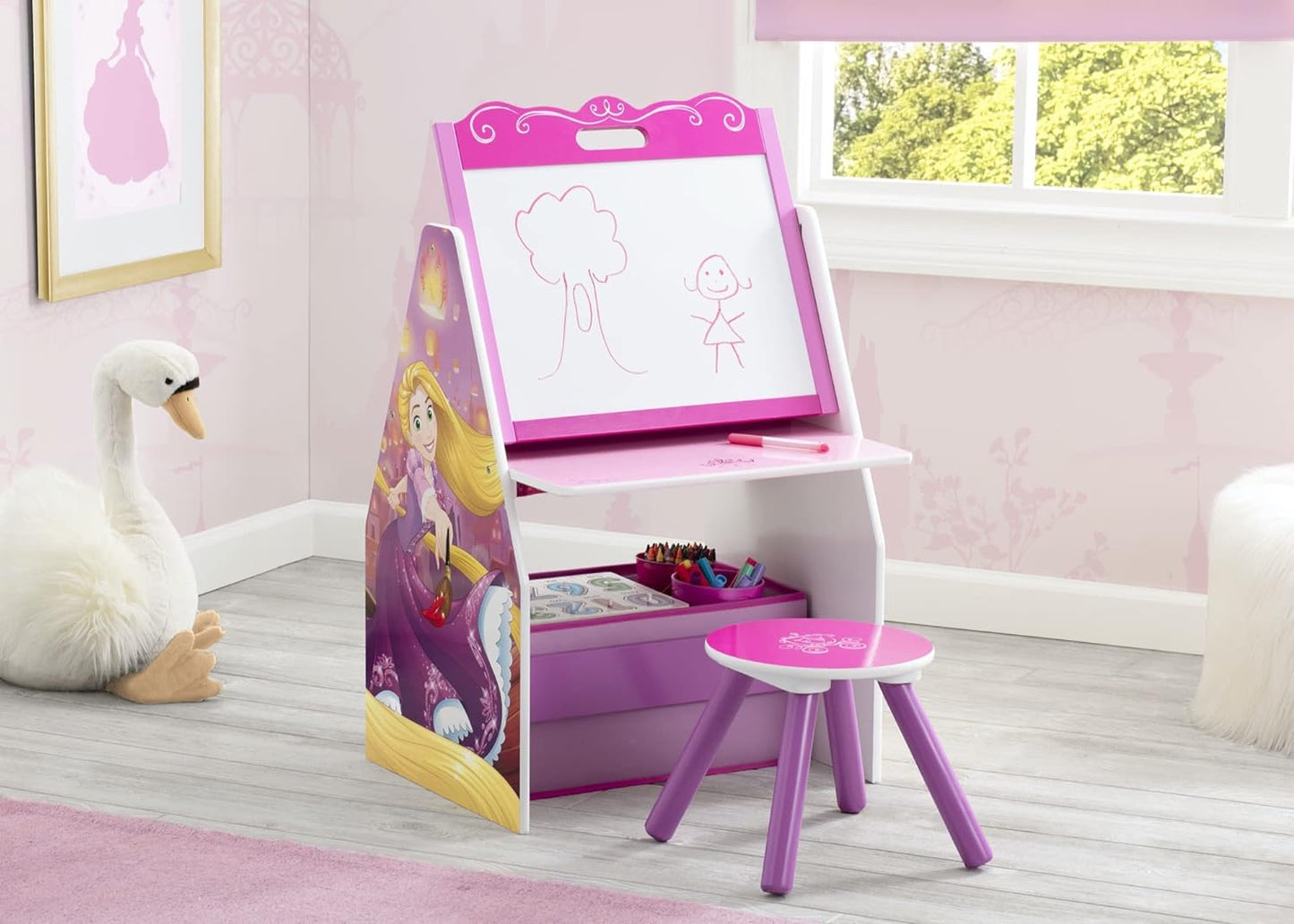 Delta Children Kids Easel and Play Station