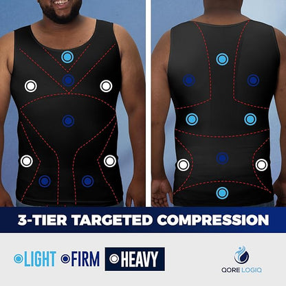 Compression Shirt for Men, Tank Top Body Shaper