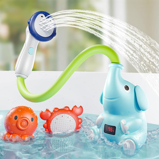 G-WACK Baby Bath Shower Head Sprayer with Water Thermometer