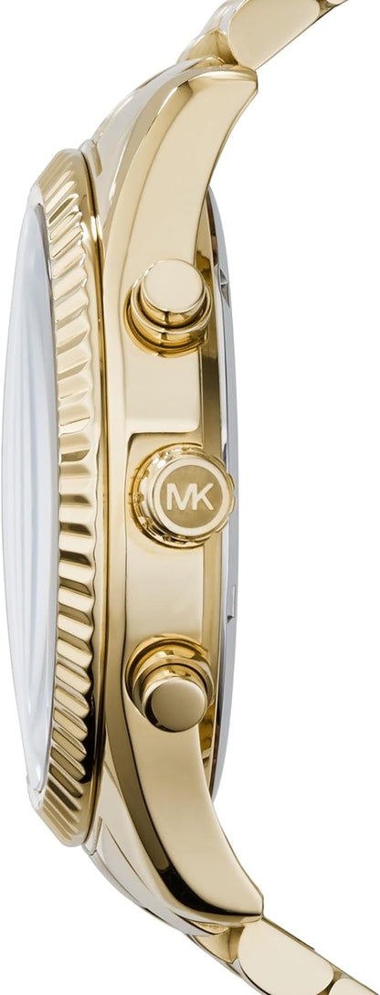 Michael Kors Men's Lexington Gold-Tone Watch