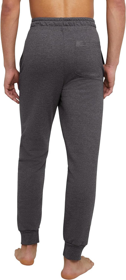 Hanes Men's Jogger Sweatpant with Pockets, Charcoal Heather