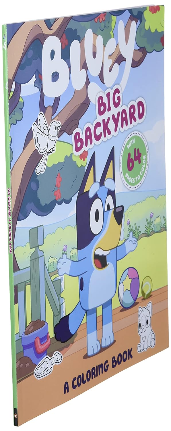 Bluey: Big Backyard: A Coloring Book