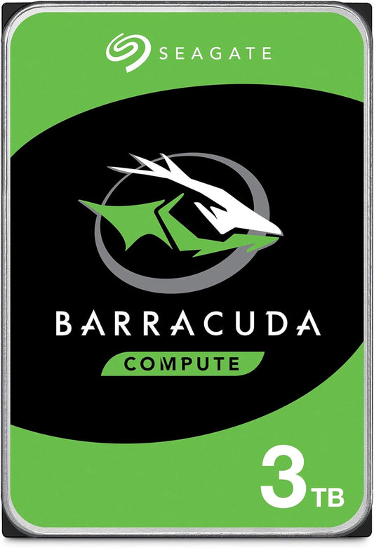 Seagate BarraCuda 3TB Internal Hard Drive HDD