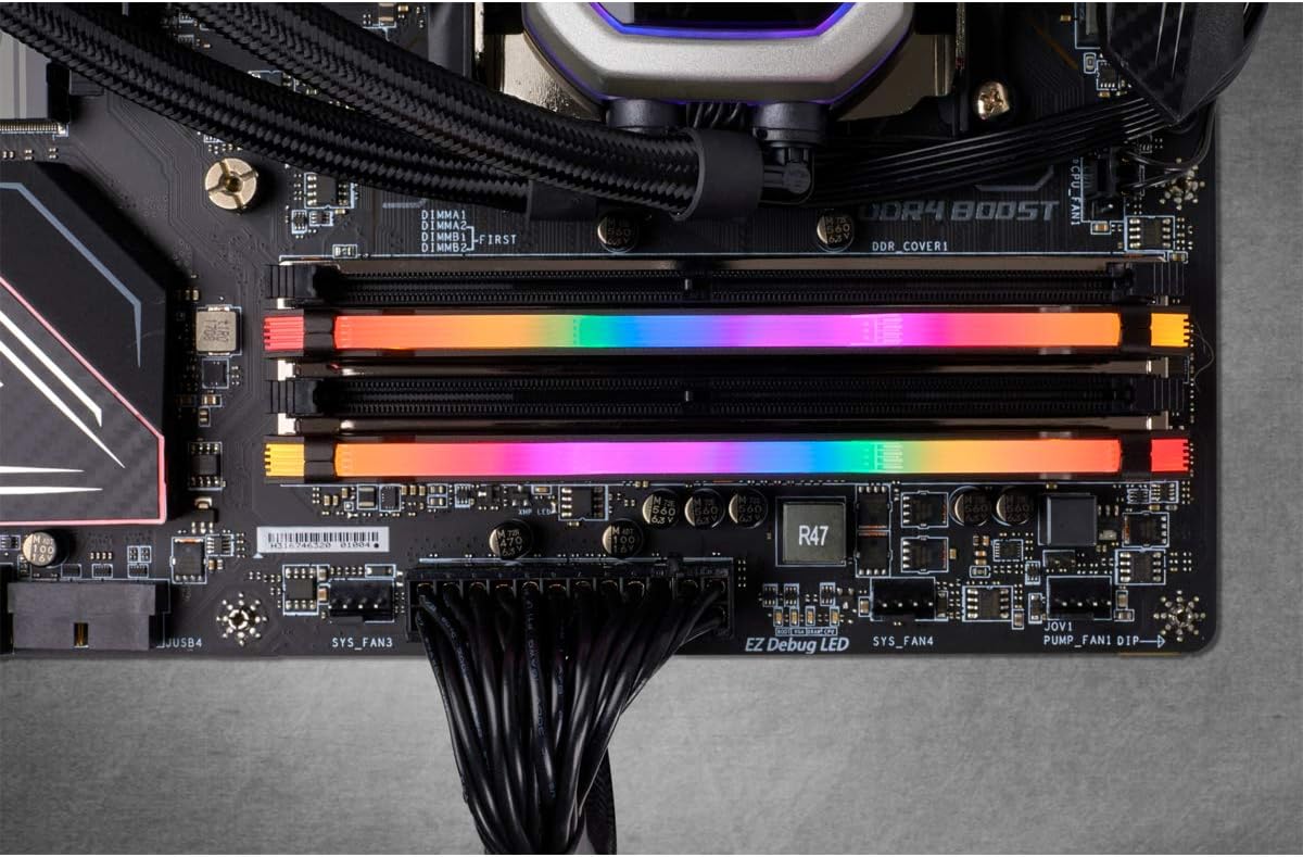 Corsair Vengeance RGB Pro 64GB (2x32GB) DDR4 3200 (PC4-25600) C16 Desktop memory