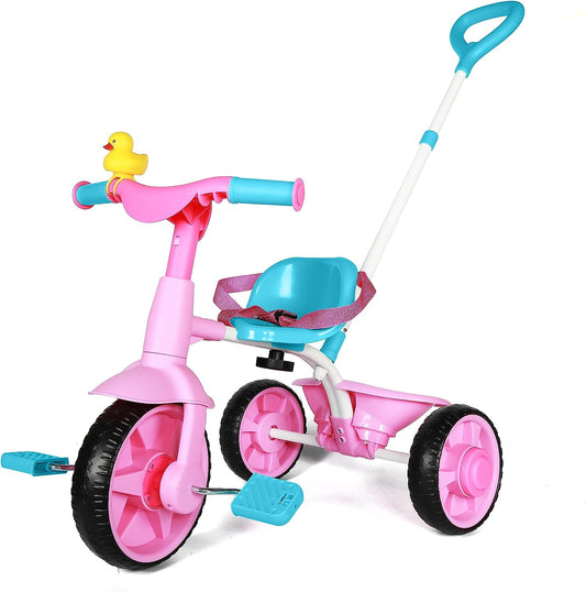 KRIDDO 2 in 1 Kids Tricycles