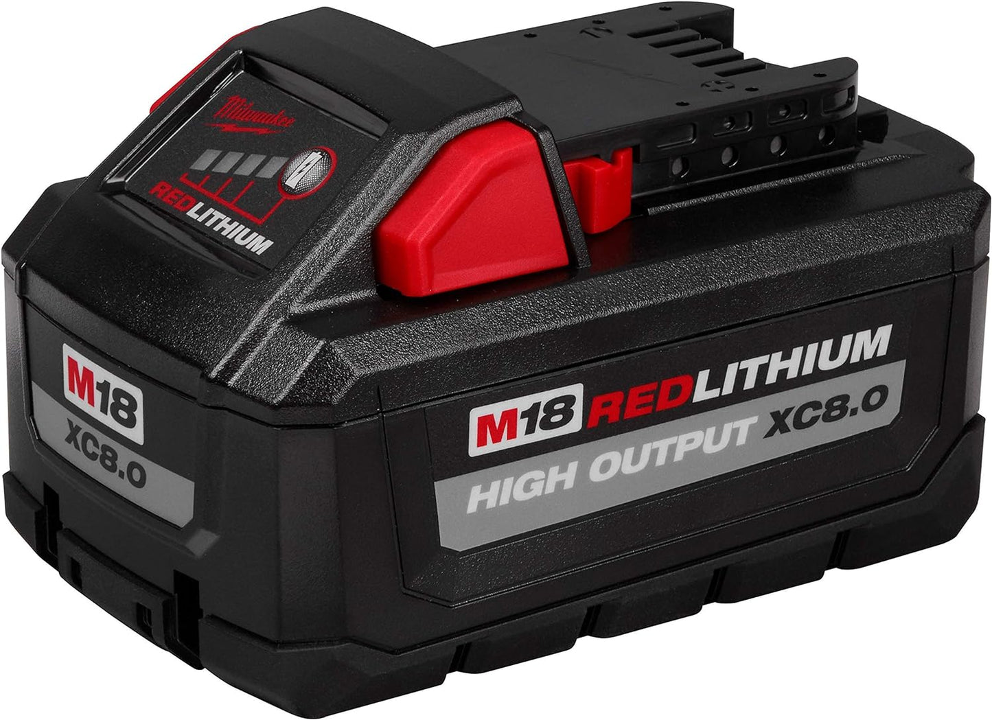 Milwaukee 48-11-1880 M18 REDLITHIUM HIGH OUTPUT 18v 8.0 Ah Lithium-Ion Battery Pack