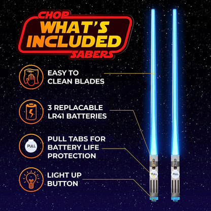 Lightsaber Chopsticks Star Wars LED