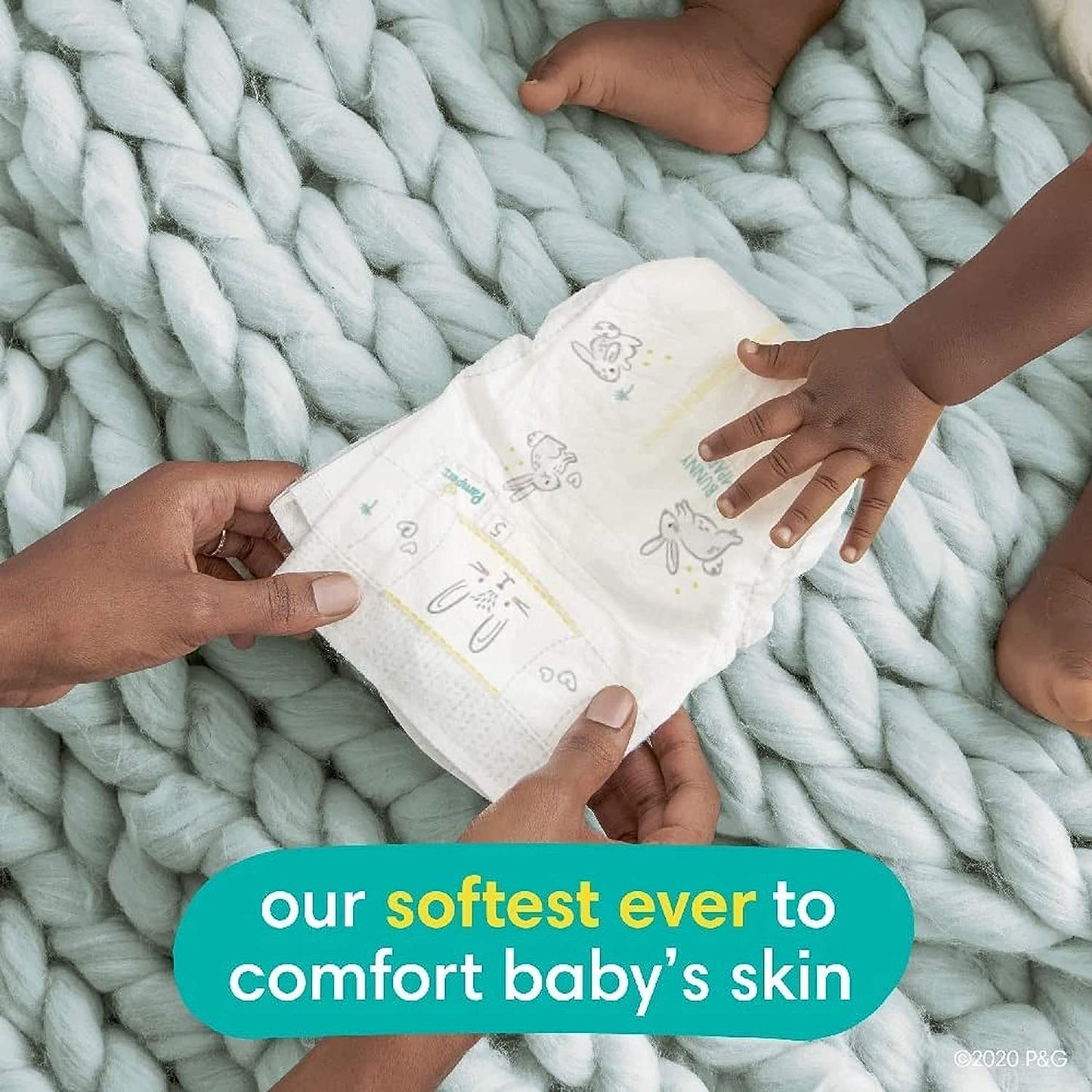 Pampers Swaddlers Newborn Diapers -Size 0, 140 Counties