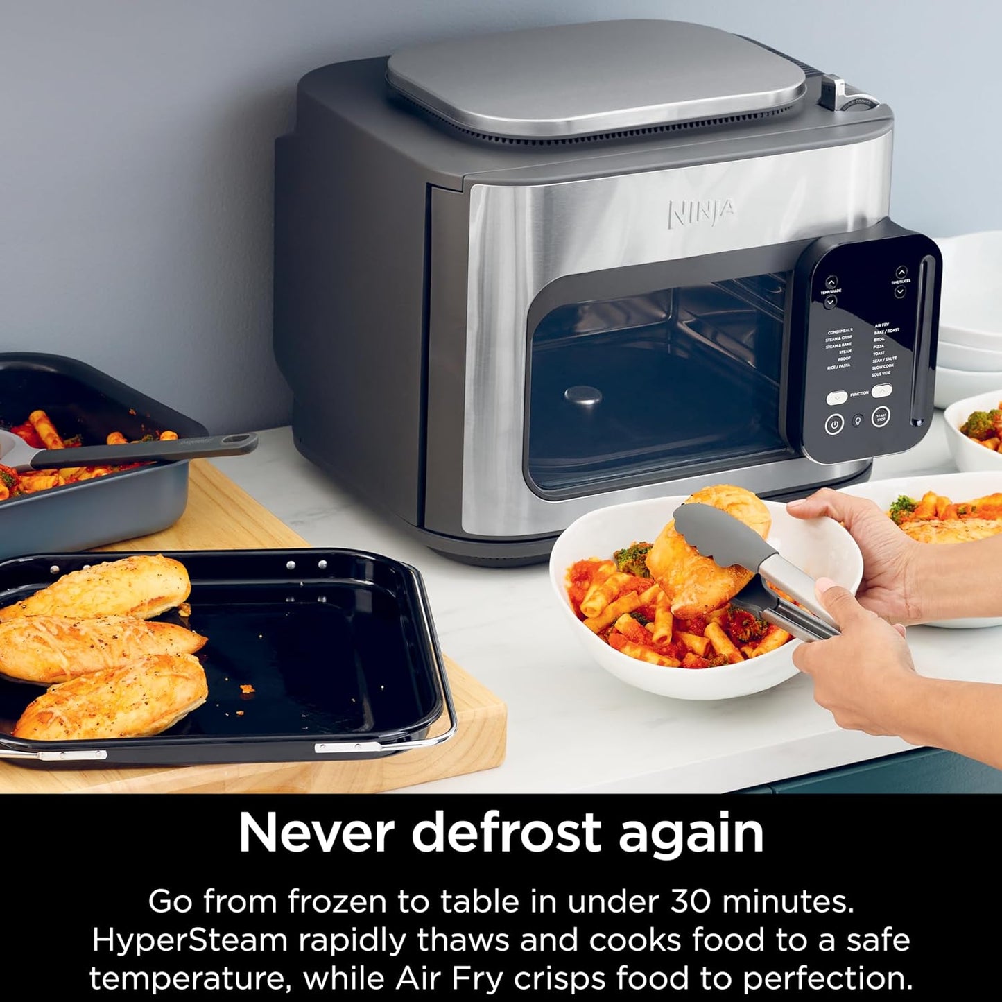 Ninja SFP701 Combi All-in-One Multicooker, Oven, and Air Fryer