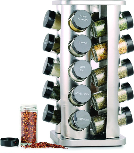 Orii 20 Jar Spice Rack with Spices Included