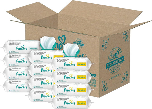 Pampers Sensitive Baby Wipes - Baby Wipes Combo, 1008 Count