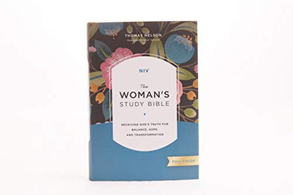 NIV, The Woman's Study Bible: Receiving God's Truth for Balance, Hope, and Transformation